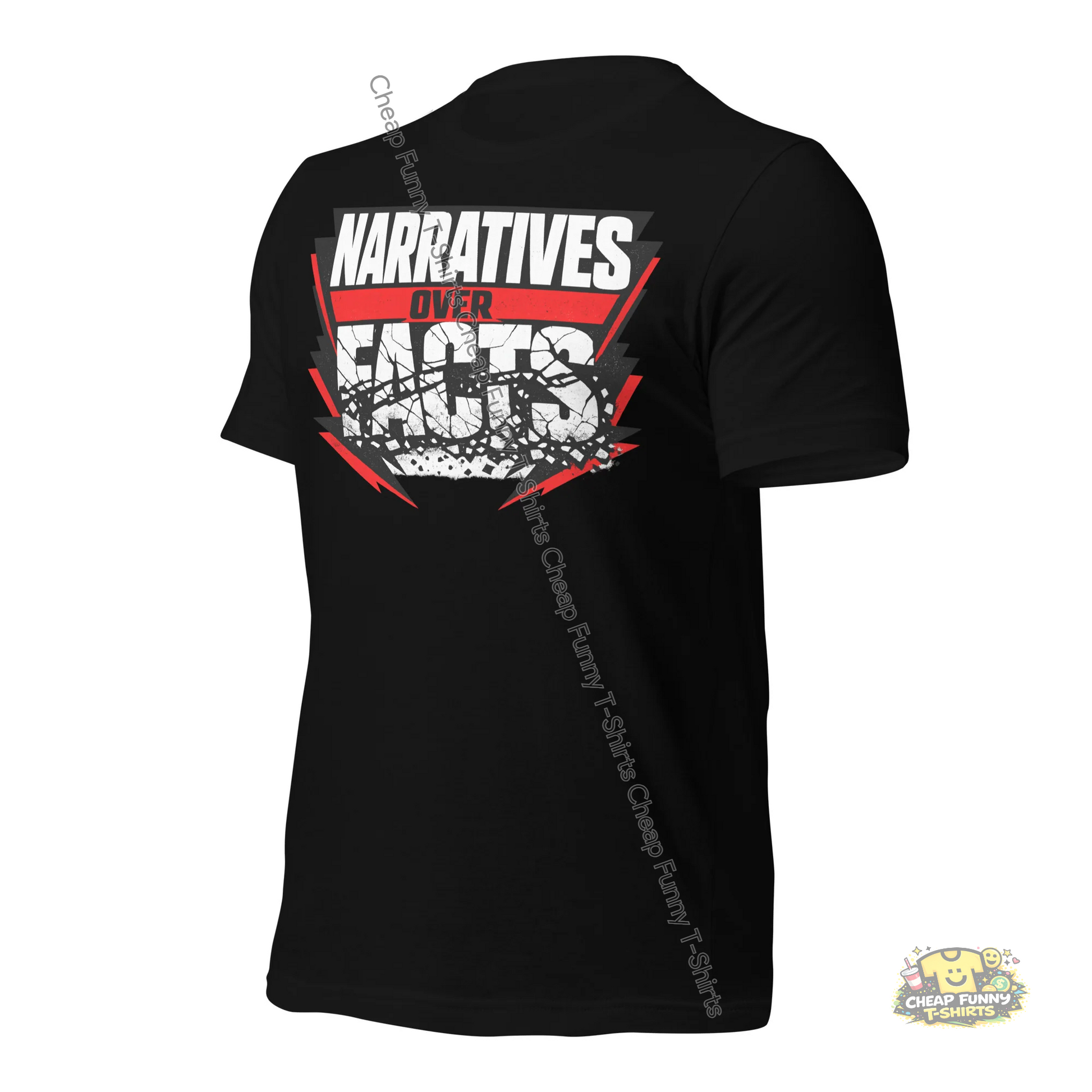 Watermarked - Narratives Over Facts Unisex t-shirt
