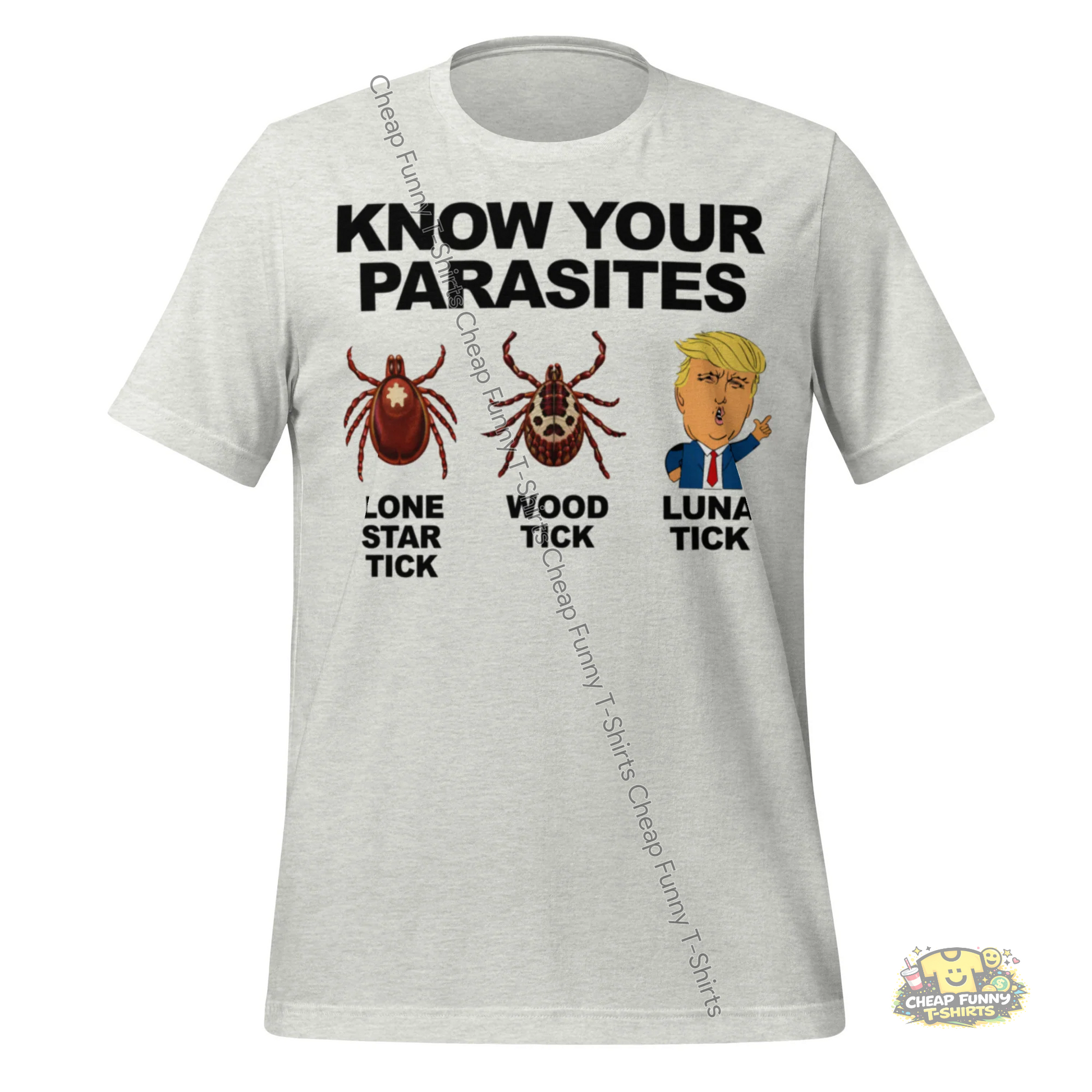 Watermarked - Know Your Parasites Unisex t-shirt