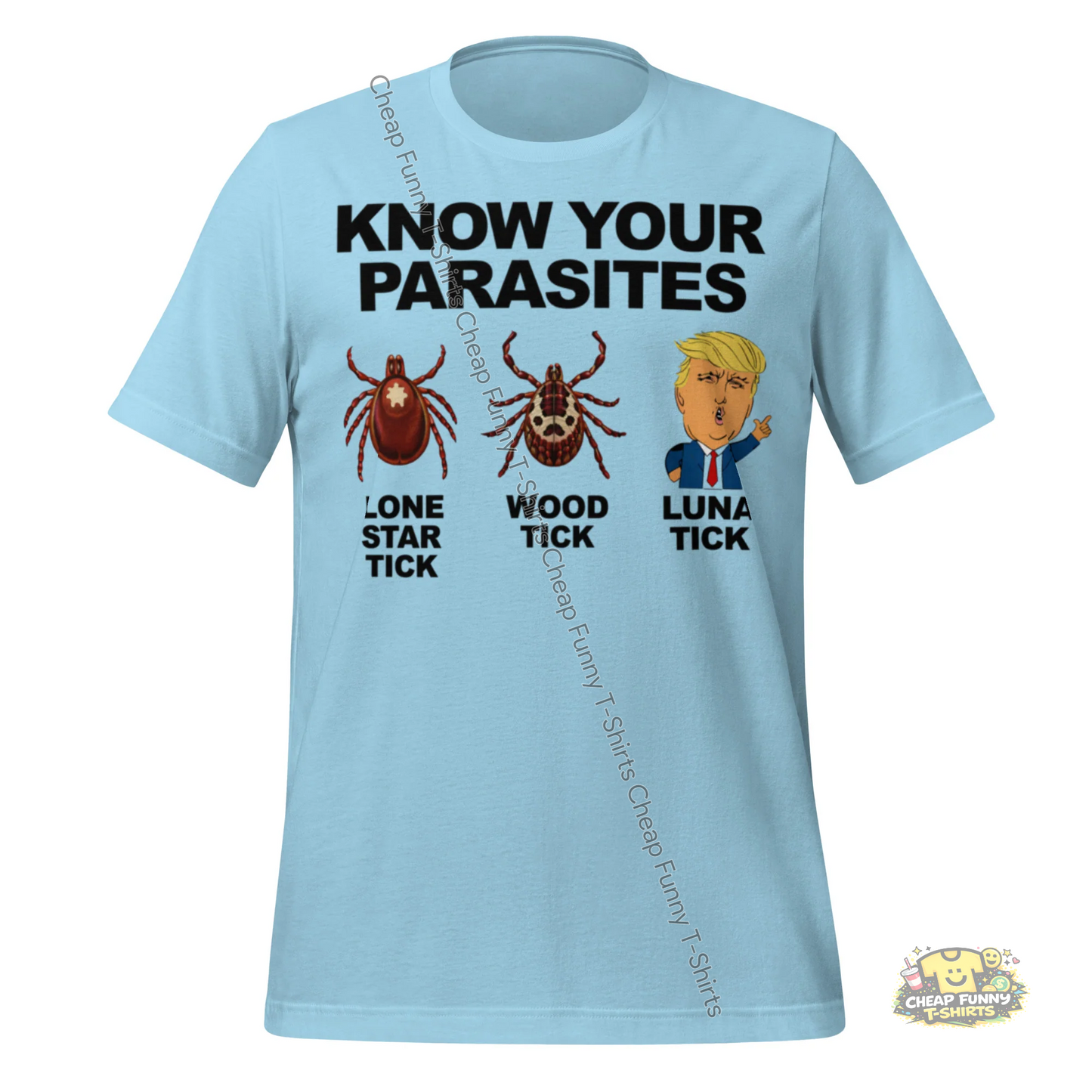 Watermarked - Know Your Parasites Unisex t-shirt