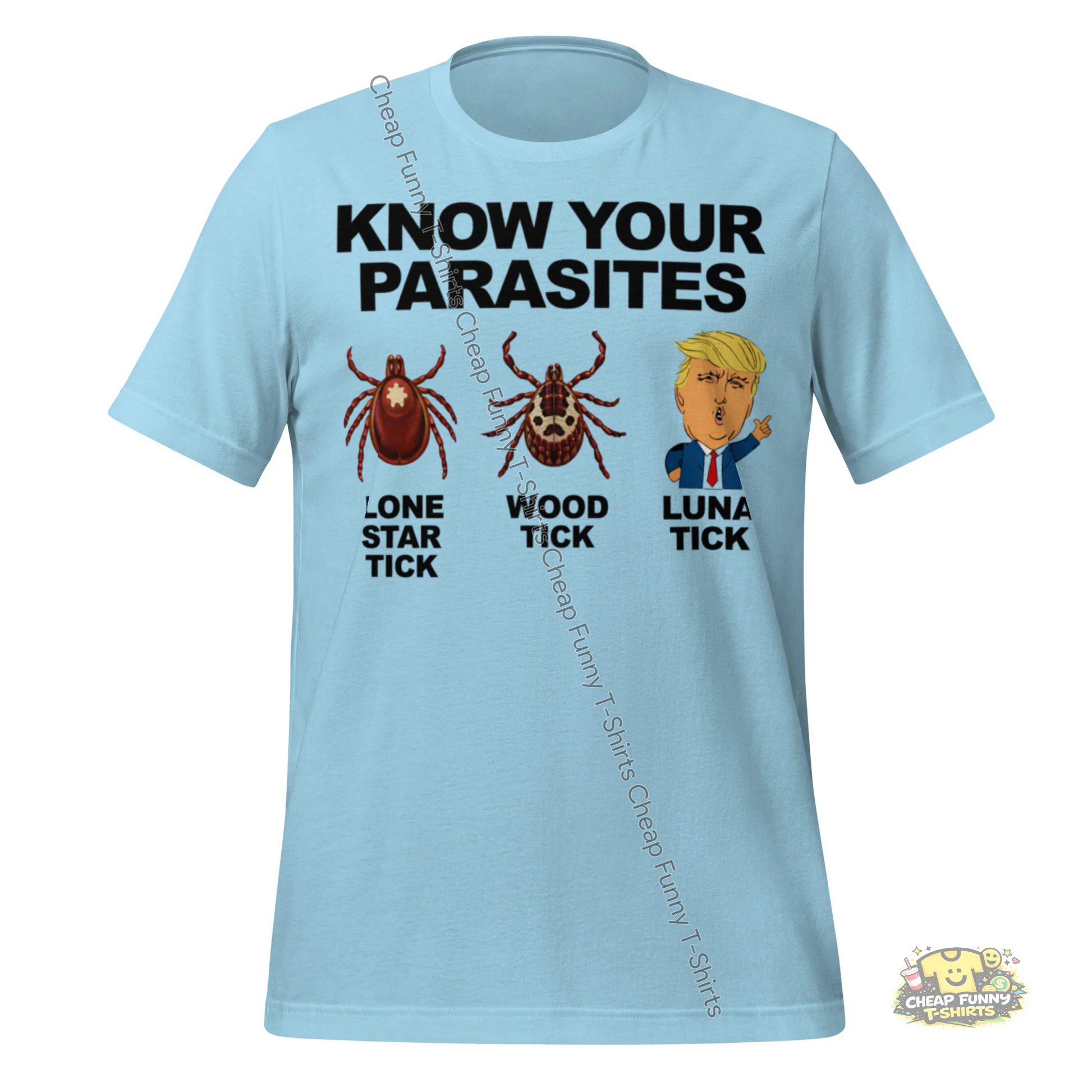 Watermarked - Know Your Parasites Unisex t-shirt