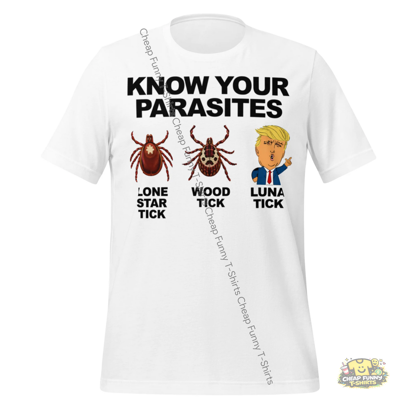 Watermarked - Know Your Parasites Unisex t-shirt