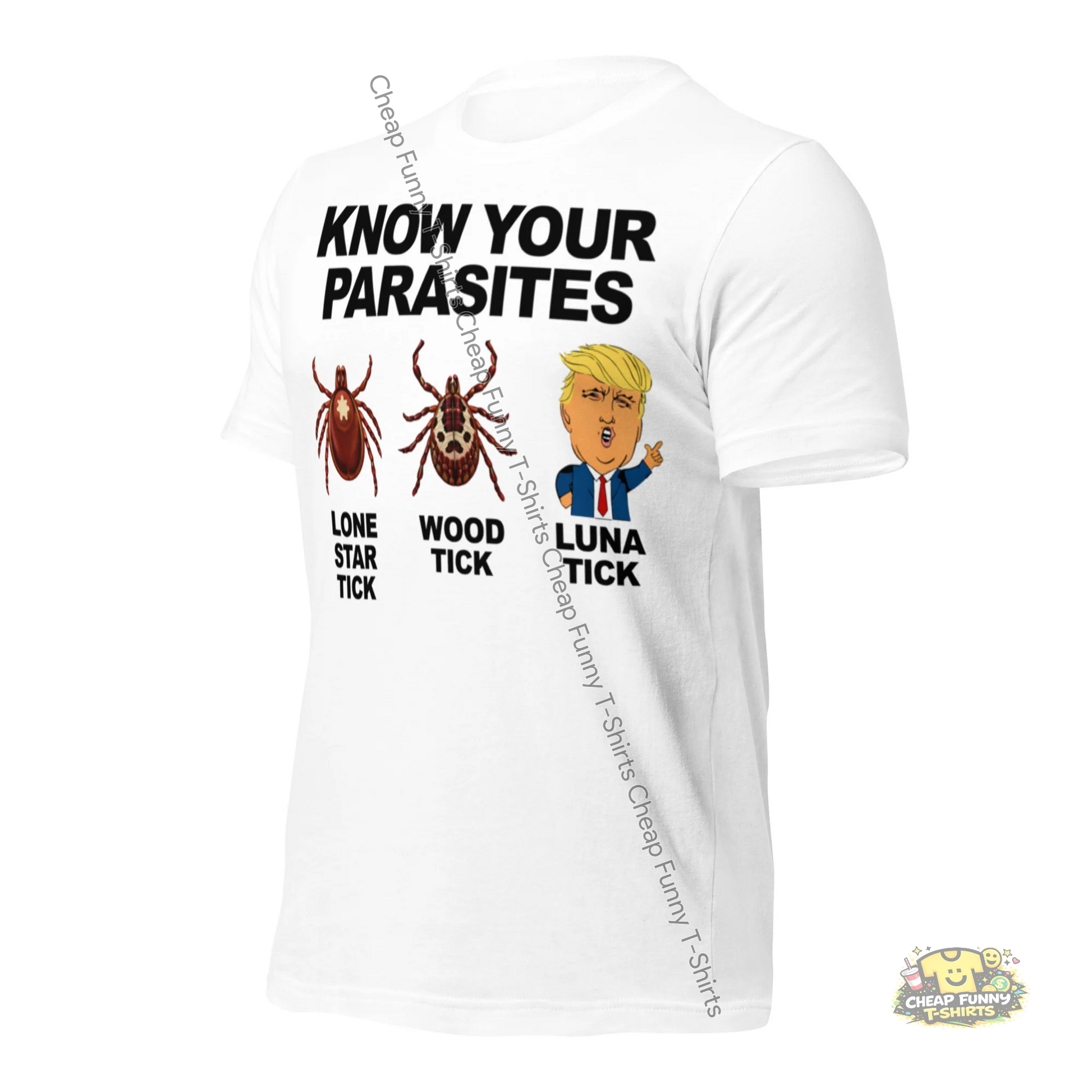 Watermarked - Know Your Parasites Unisex t-shirt