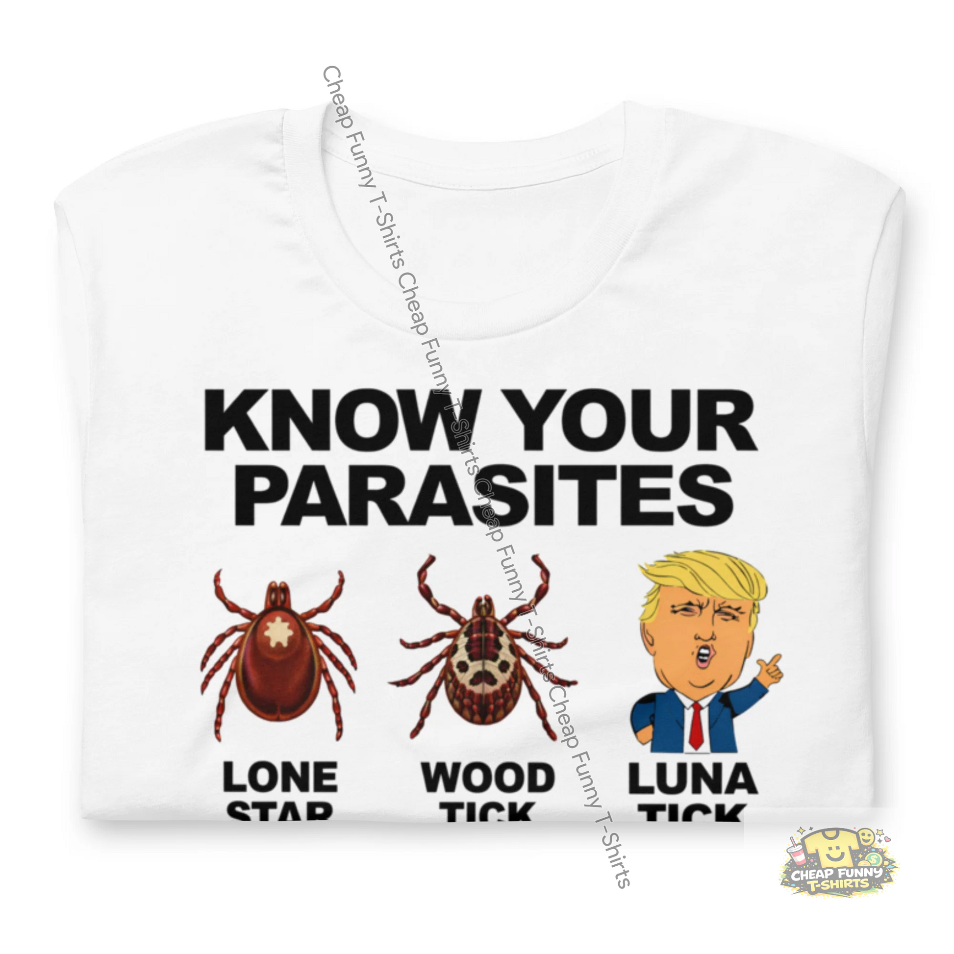 Watermarked - Know Your Parasites Unisex t-shirt