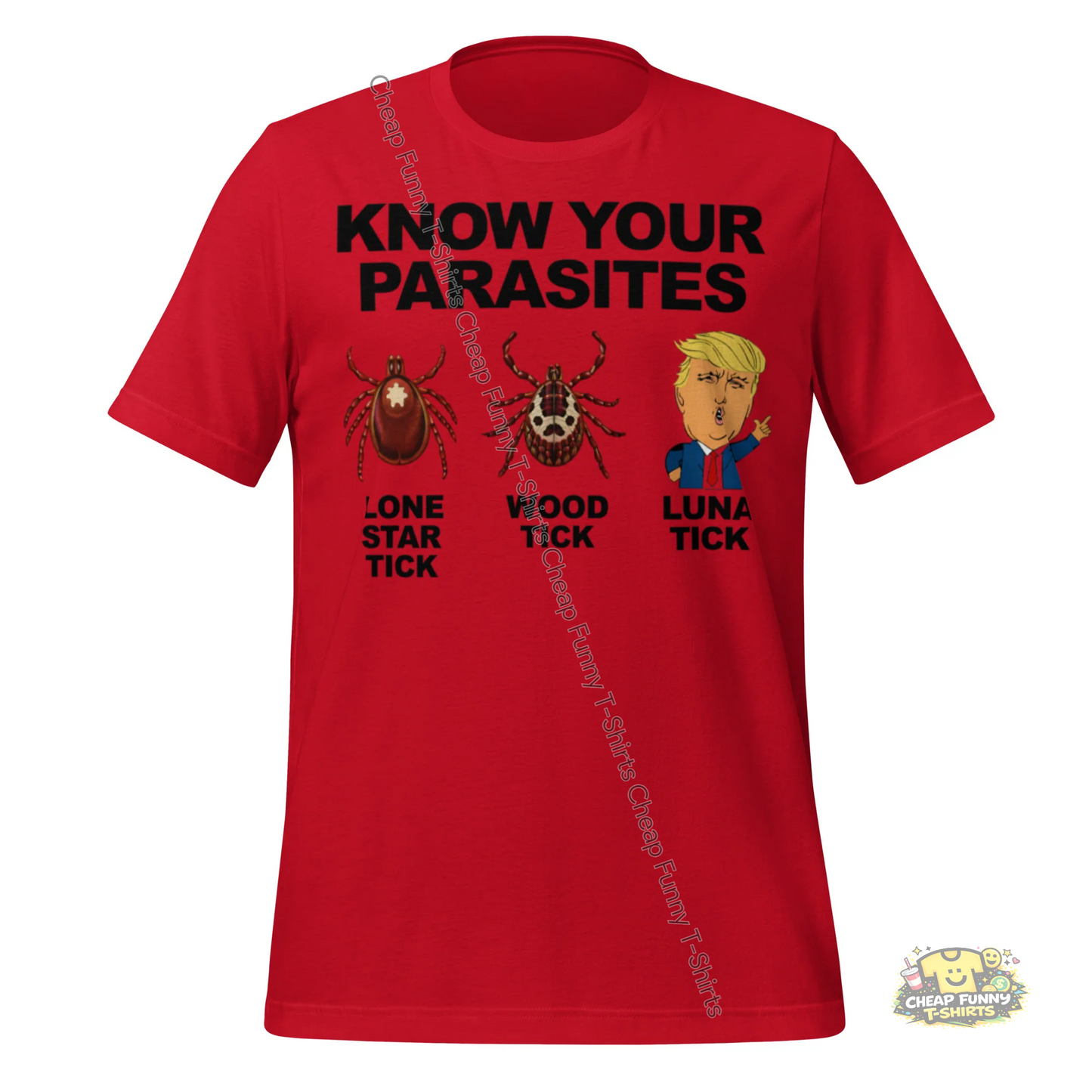 Watermarked - Know Your Parasites Unisex t-shirt