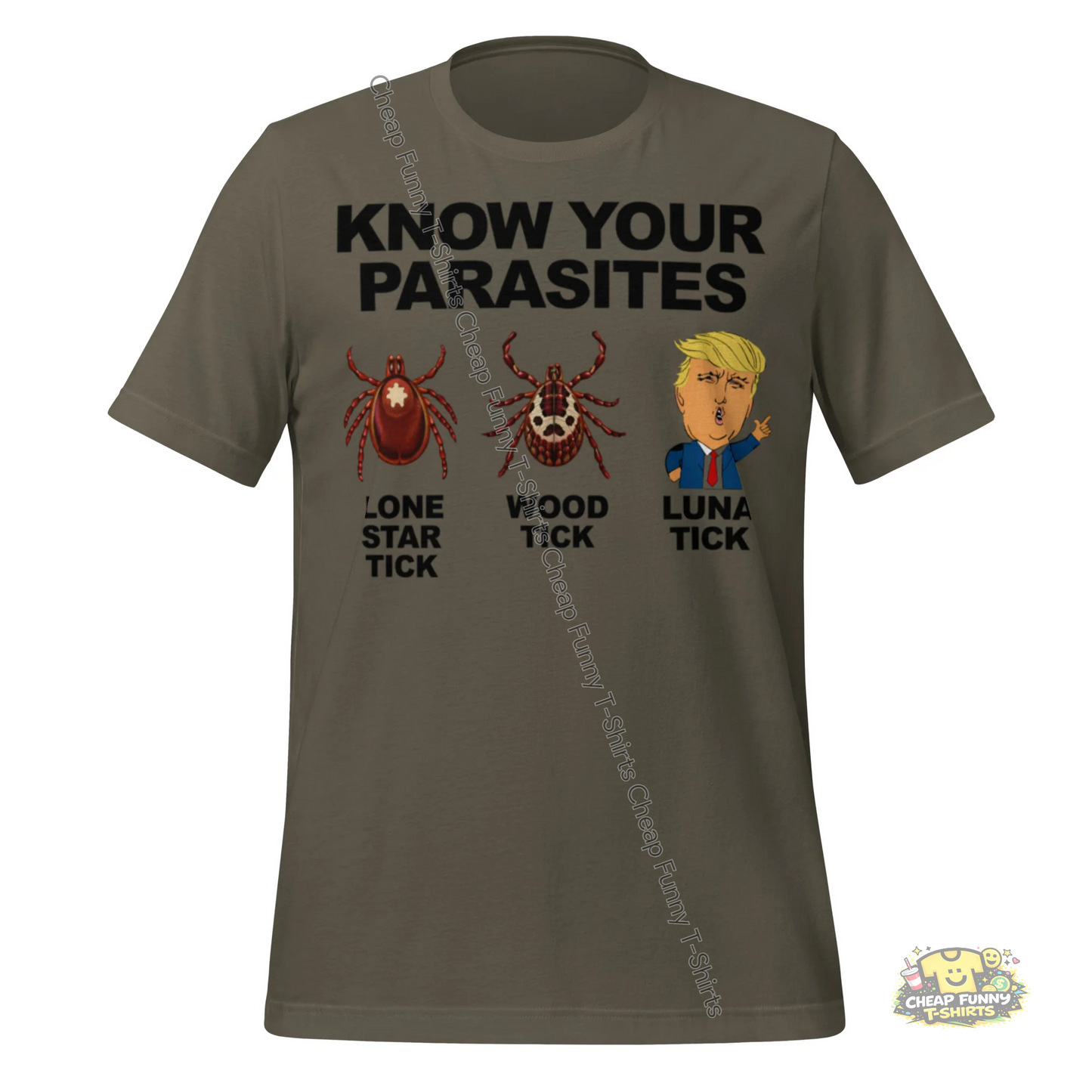 Watermarked - Know Your Parasites Unisex t-shirt