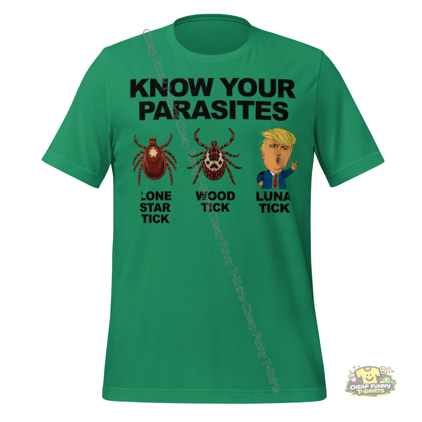 Watermarked - Know Your Parasites Unisex t-shirt