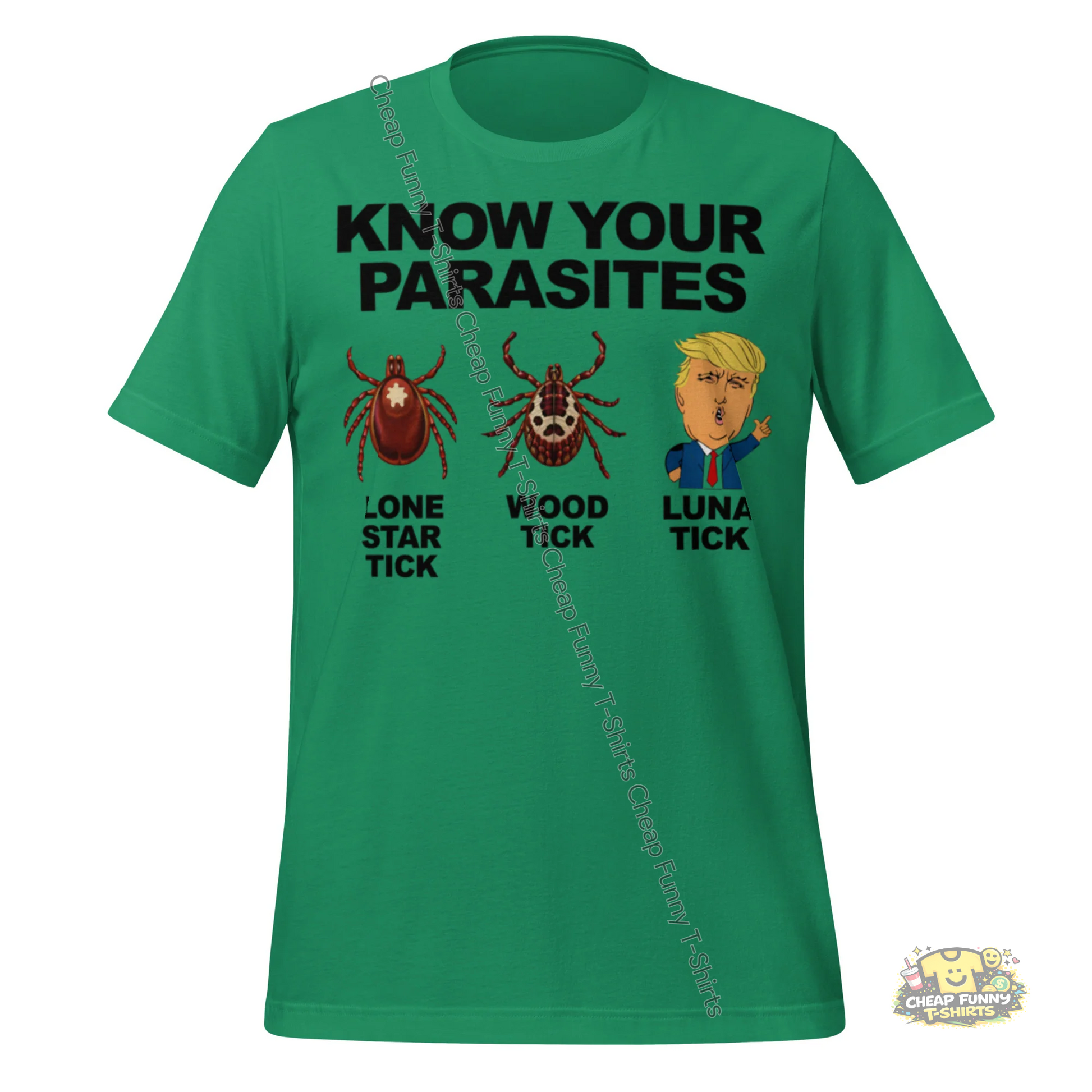 Watermarked - Know Your Parasites Unisex t-shirt