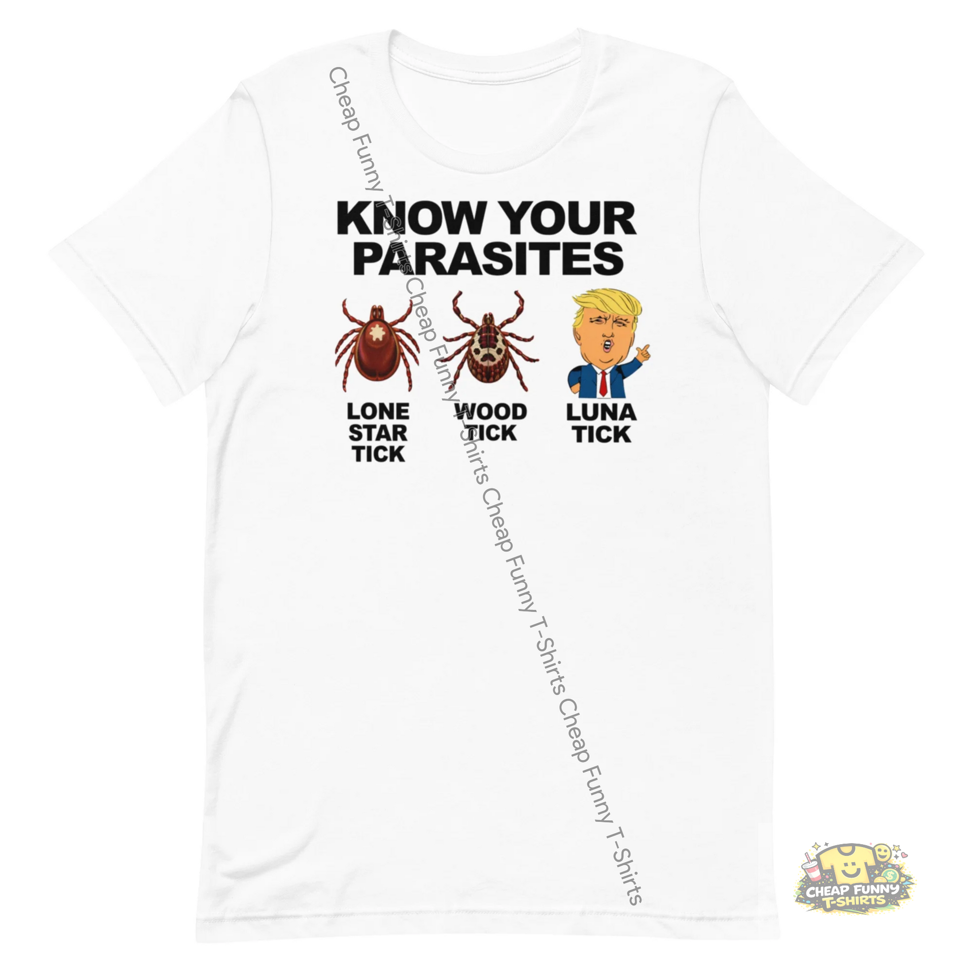 Watermarked - Know Your Parasites Unisex t-shirt