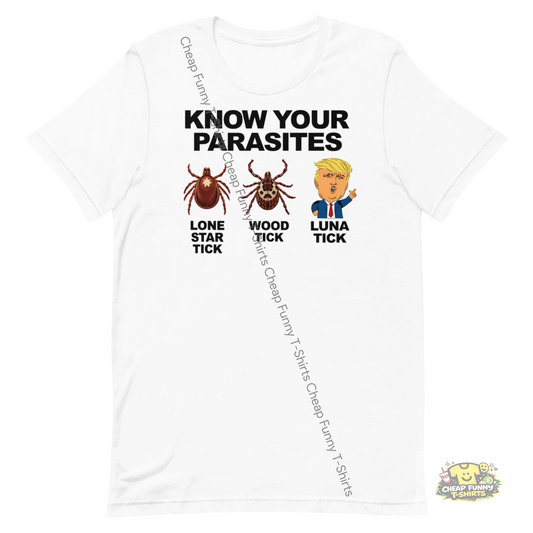 Watermarked - Know Your Parasites Unisex t-shirt