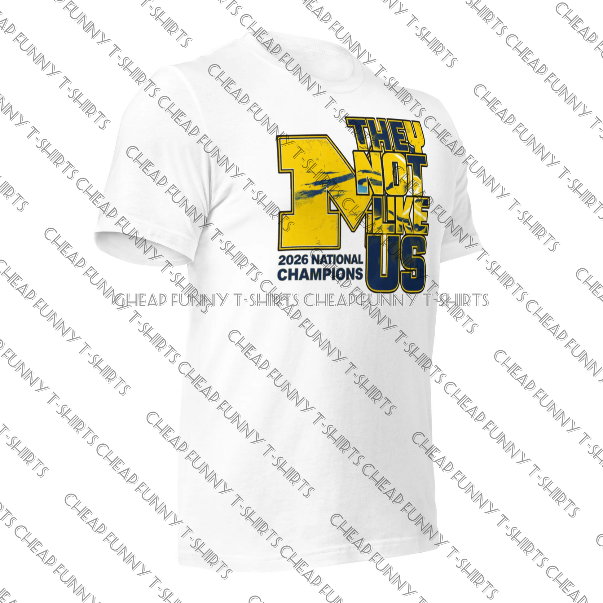 Watermarked - Michigan Wolverines 2026 National Champions Unisex t-shirt