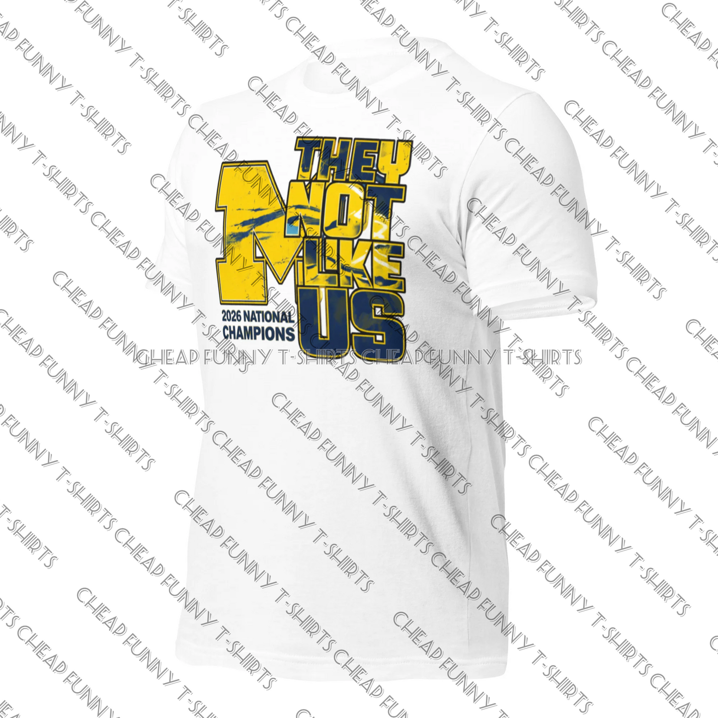 Watermarked - Michigan Wolverines 2026 National Champions Unisex t-shirt