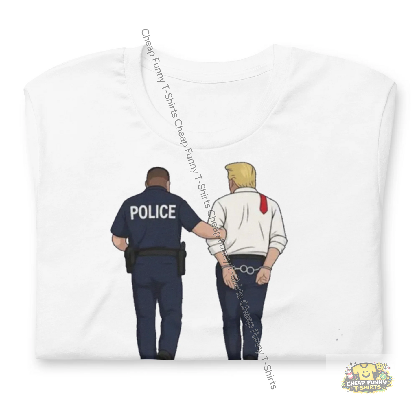 Watermarked - No Kings, Just Cuffs Unisex t-shirt