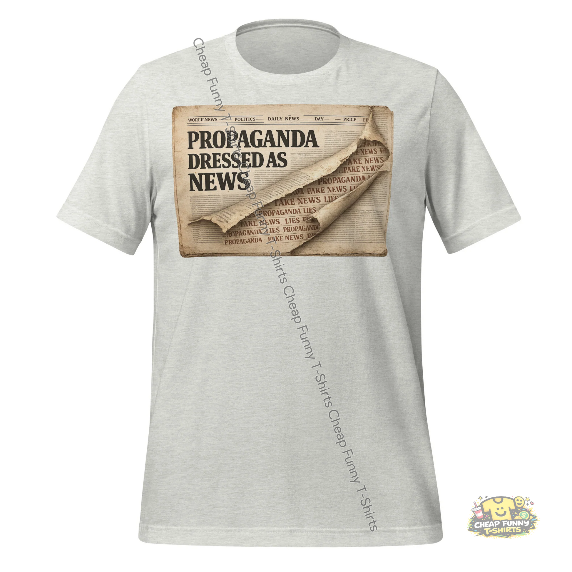 Watermarked - Propaganda Dressed As News Unisex t-shirt