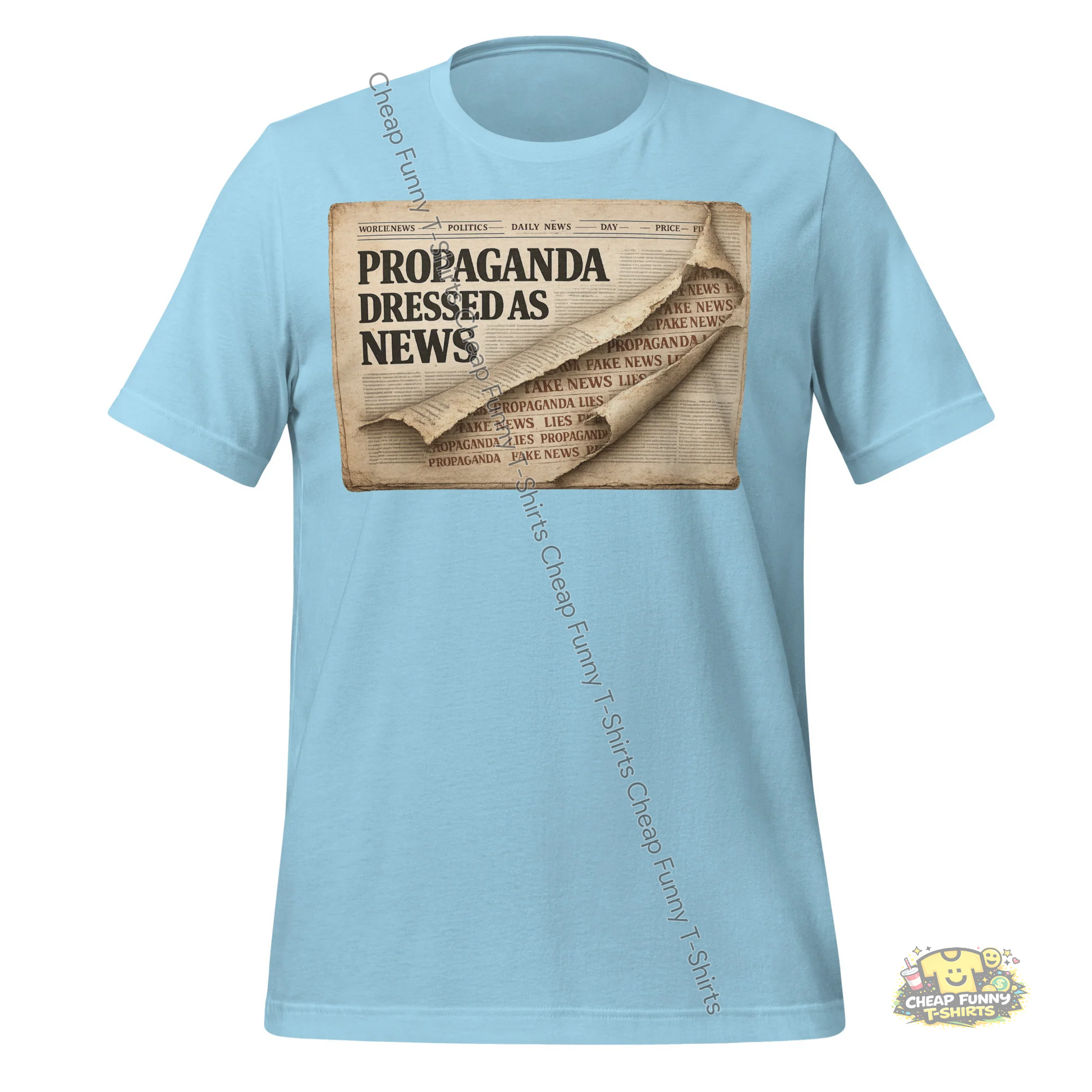 Watermarked - Propaganda Dressed As News Unisex t-shirt