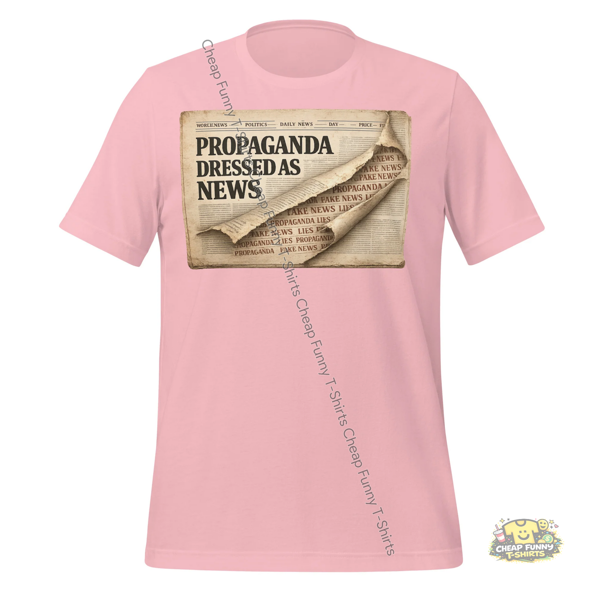Watermarked - Propaganda Dressed As News Unisex t-shirt