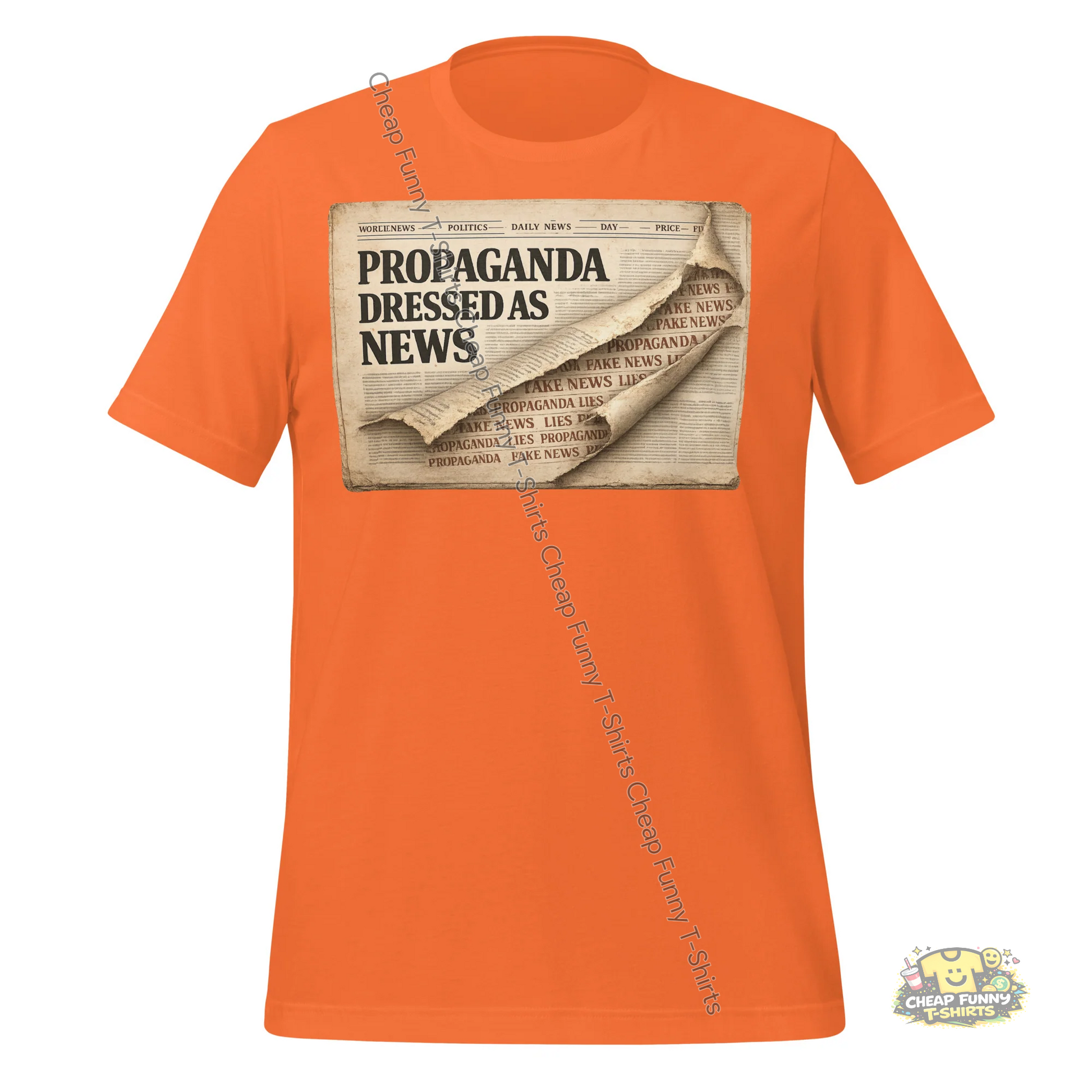 Watermarked - Propaganda Dressed As News Unisex t-shirt