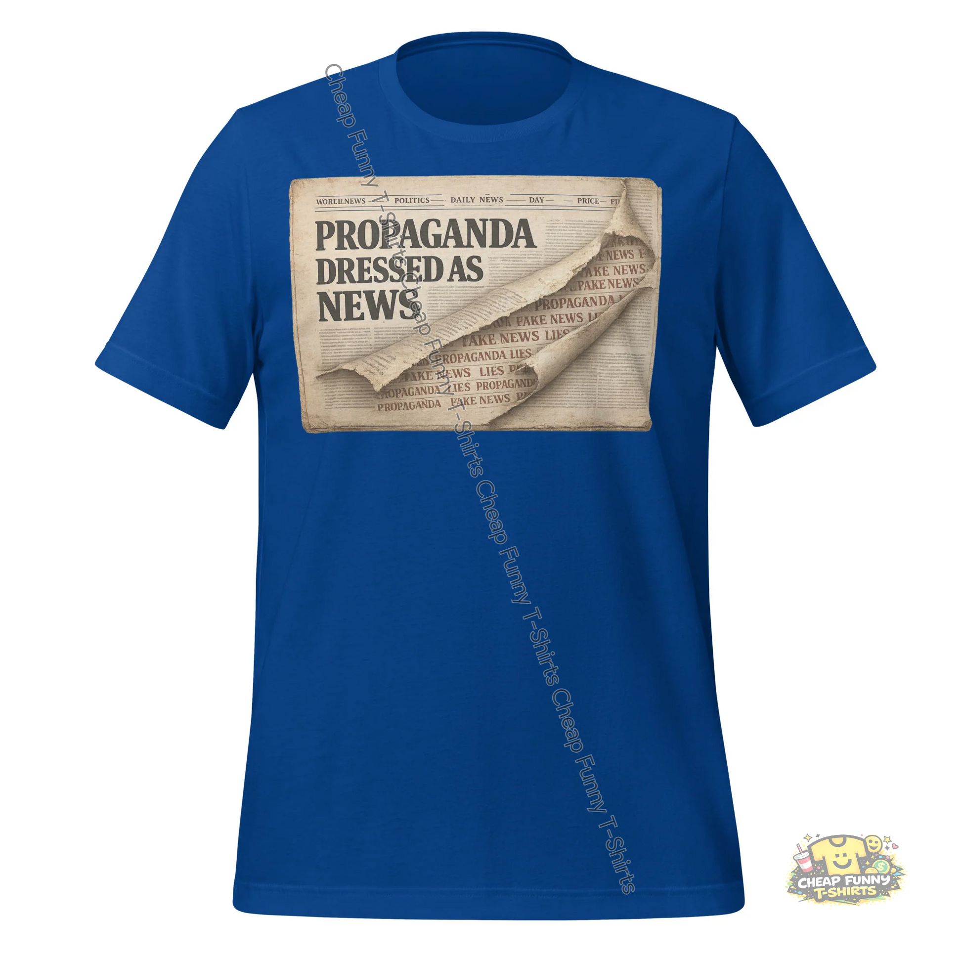 Watermarked - Propaganda Dressed As News Unisex t-shirt