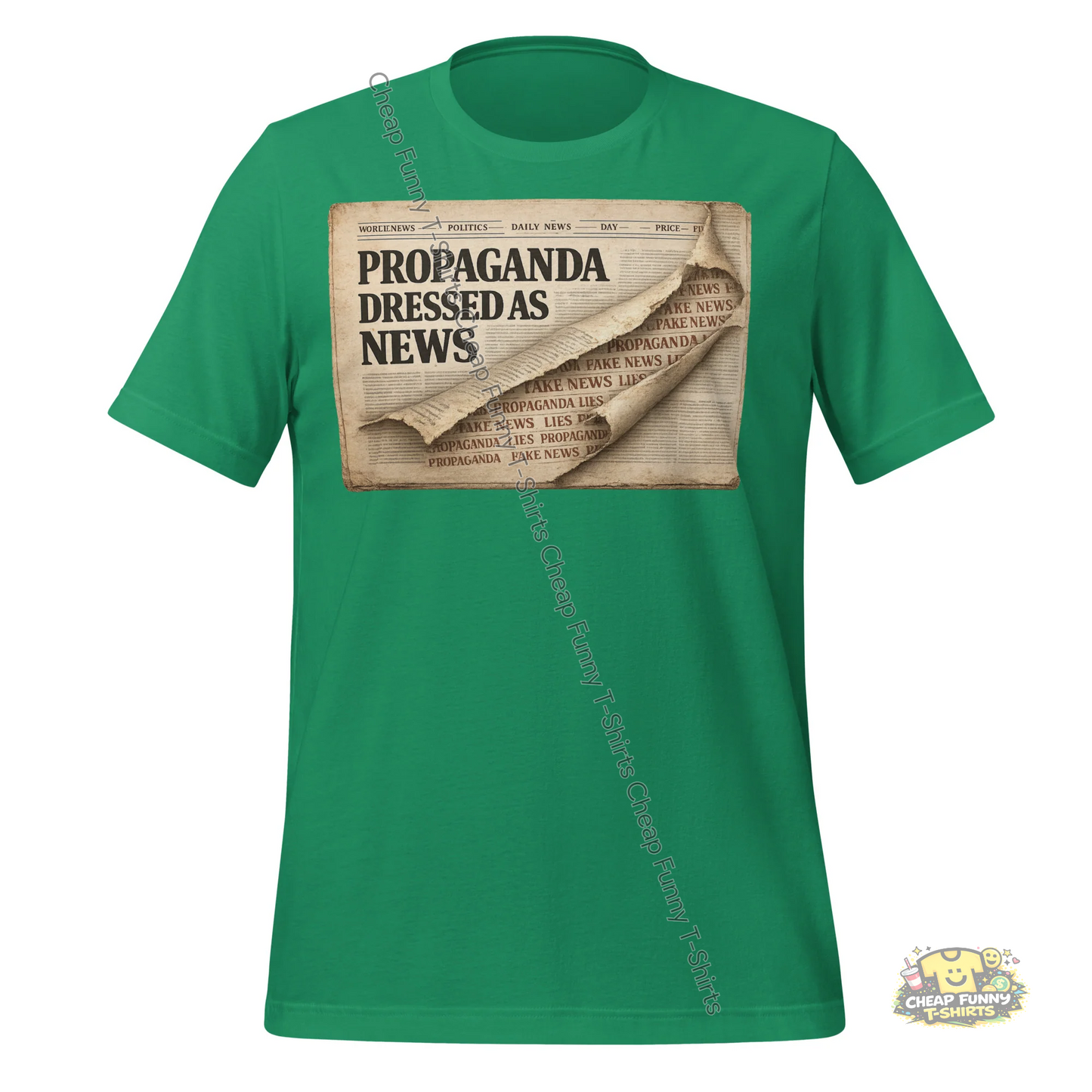 Watermarked - Propaganda Dressed As News Unisex t-shirt