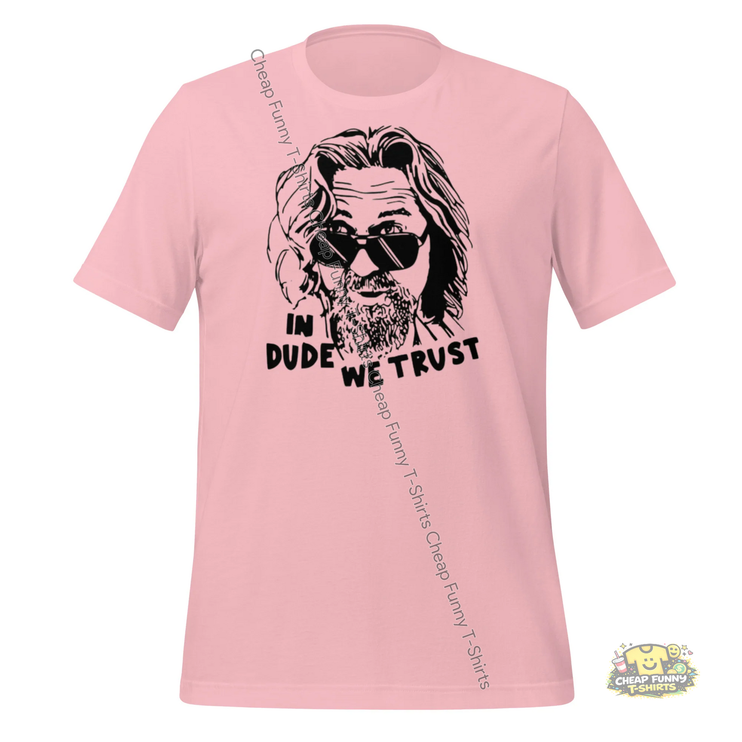 Watermarked - In Dude We Trust Unisex t-shirt
