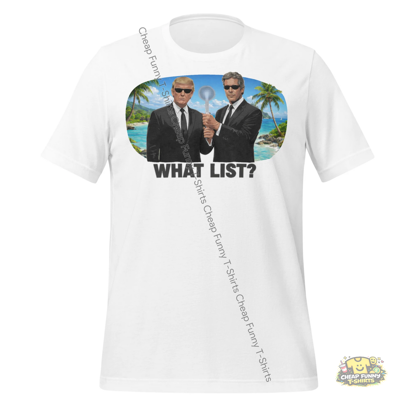 Watermarked - What List? Unisex t-shirt