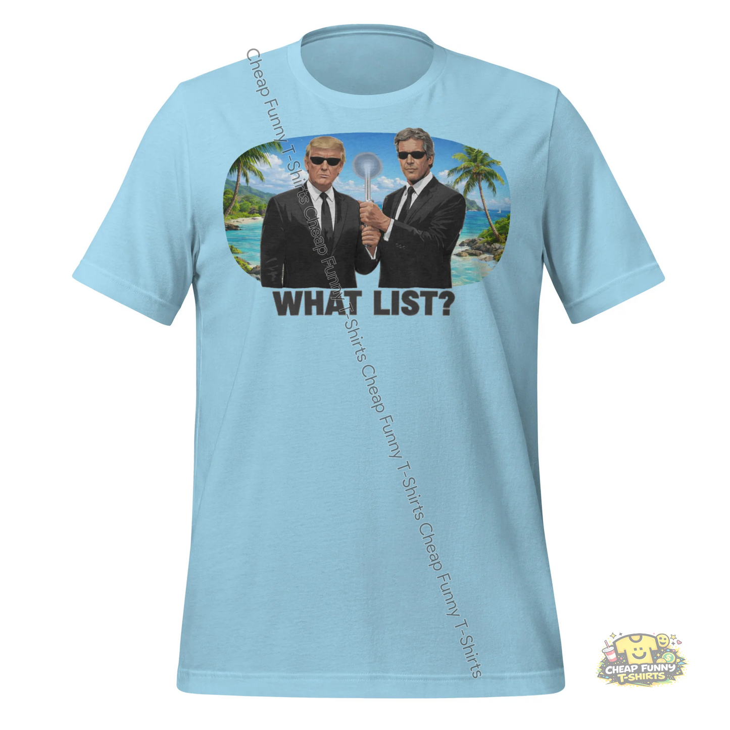Watermarked - What List? Unisex t-shirt