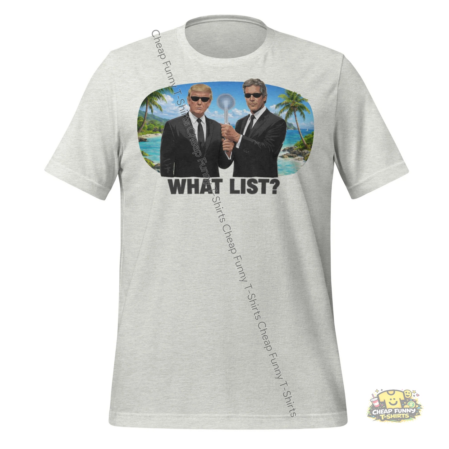 Watermarked - What List? Unisex t-shirt