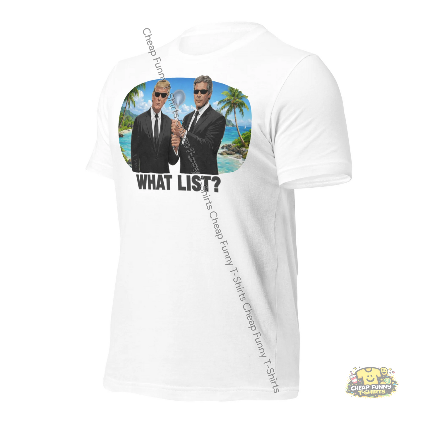 Watermarked - What List? Unisex t-shirt