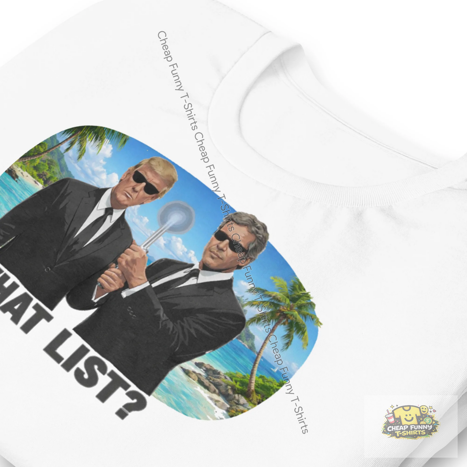 Watermarked - What List? Unisex t-shirt