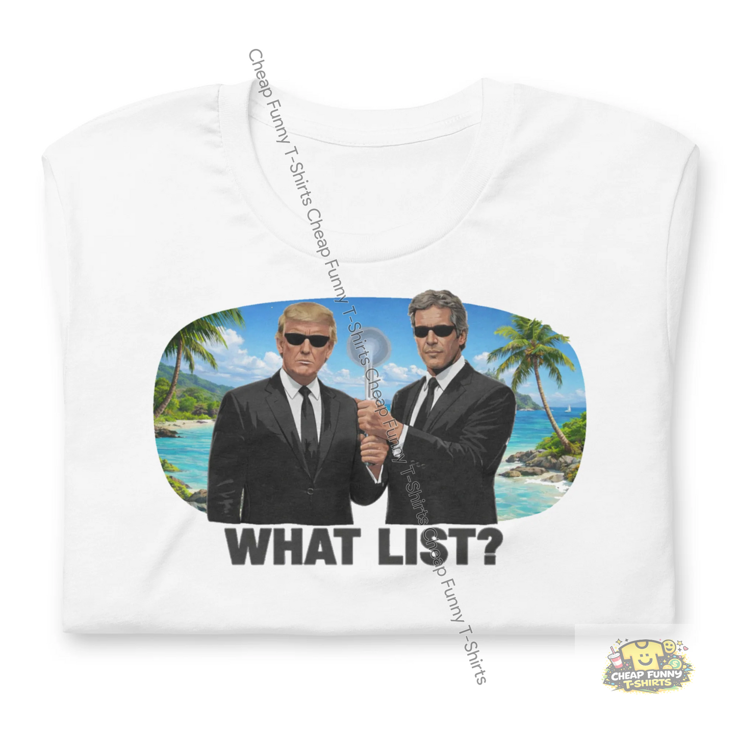 Watermarked - What List? Unisex t-shirt