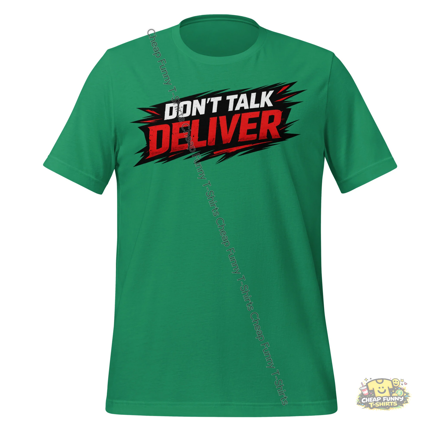 Watermarked - Don't Talk Deliver Unisex t-shirt