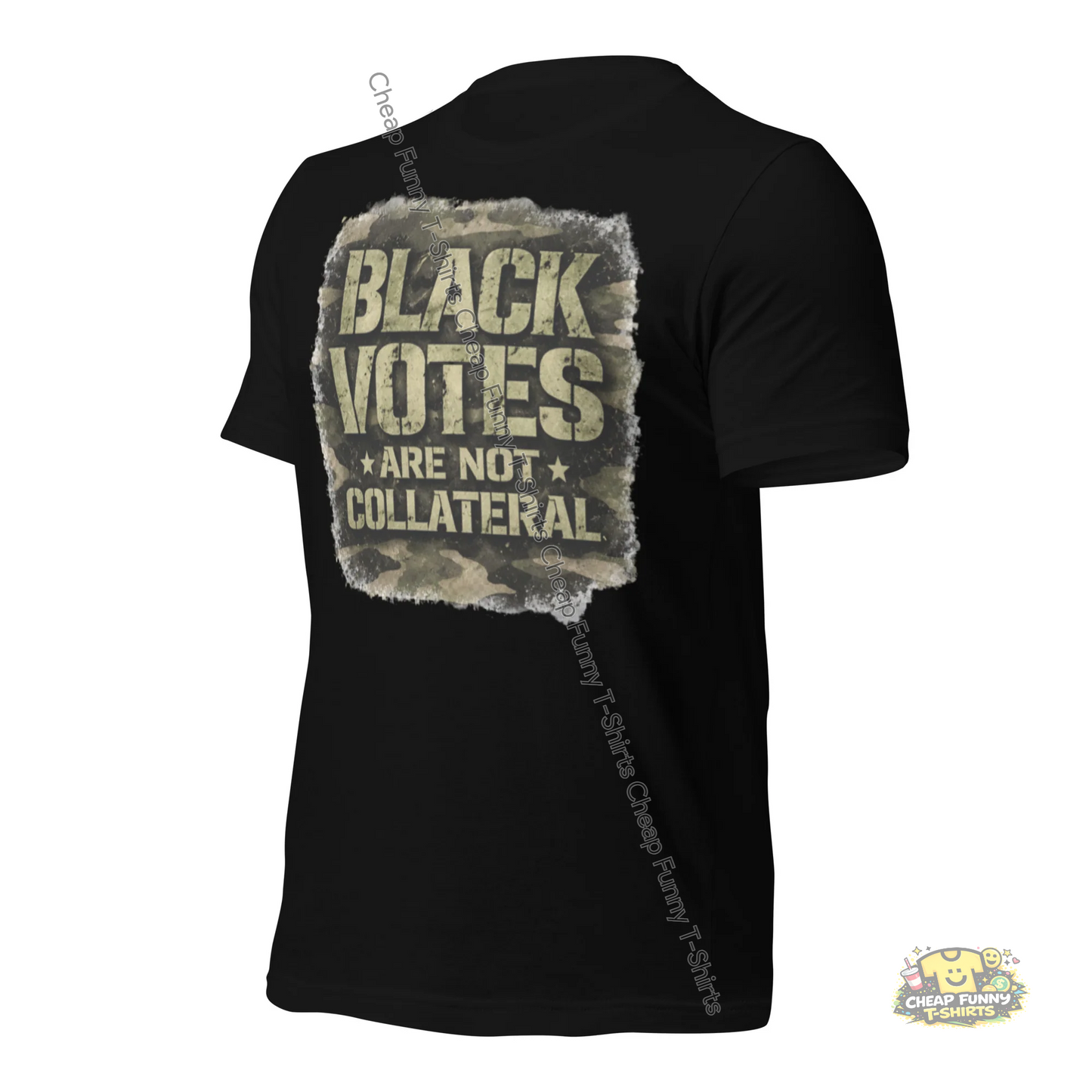 Watermarked - Black Votes Are Not Collateral Unisex t-shirt