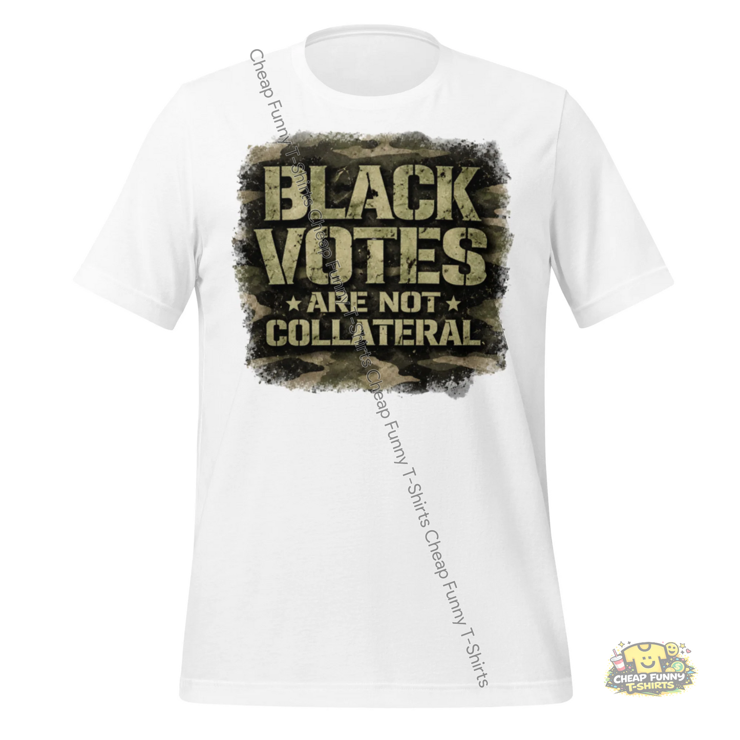 Watermarked - Black Votes Are Not Collateral Unisex t-shirt