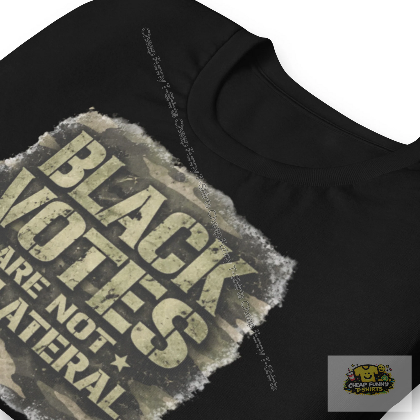 Watermarked - Black Votes Are Not Collateral Unisex t-shirt