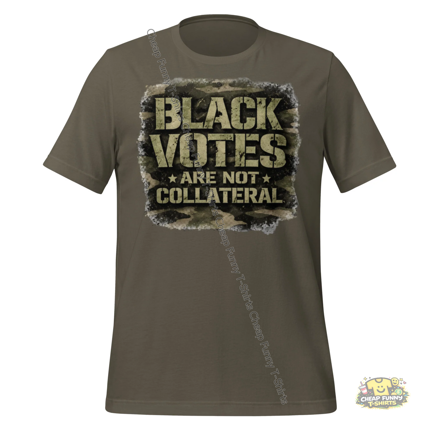 Watermarked - Black Votes Are Not Collateral Unisex t-shirt