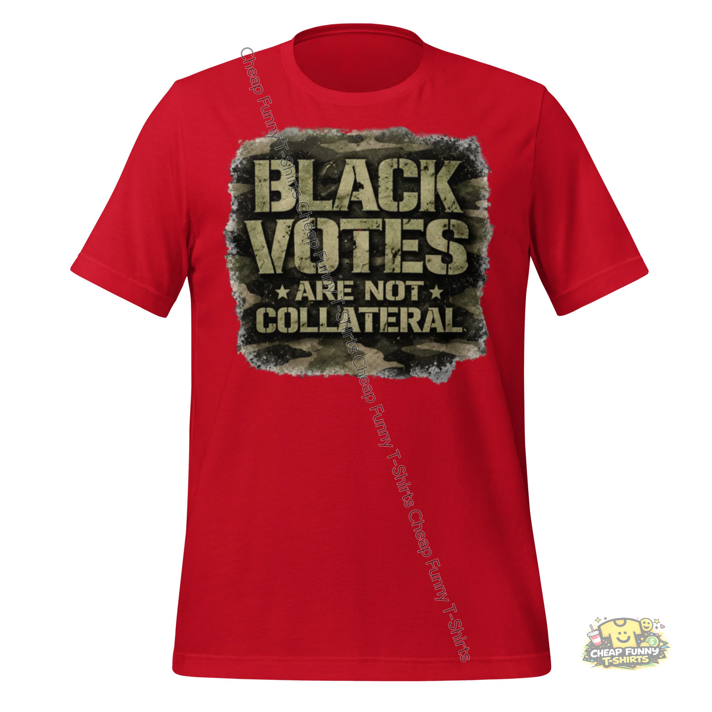 Watermarked - Black Votes Are Not Collateral Unisex t-shirt