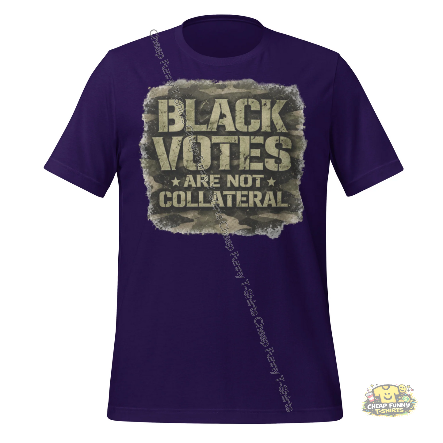 Watermarked - Black Votes Are Not Collateral Unisex t-shirt
