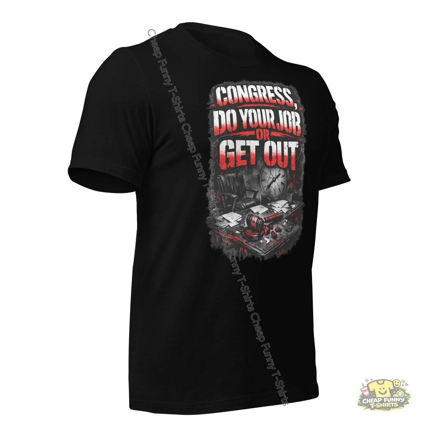 Watermarked - Congress Do Your Job Or Get Out Unisex t-shirt