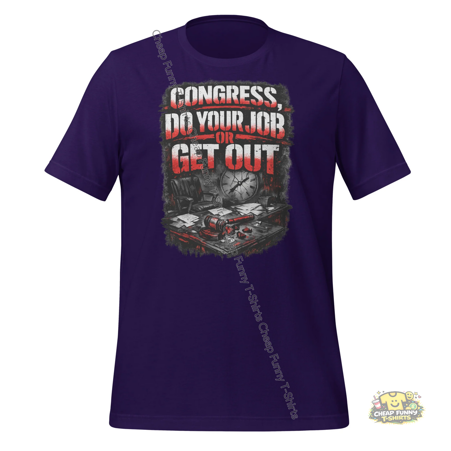 Watermarked - Congress Do Your Job Or Get Out Unisex t-shirt