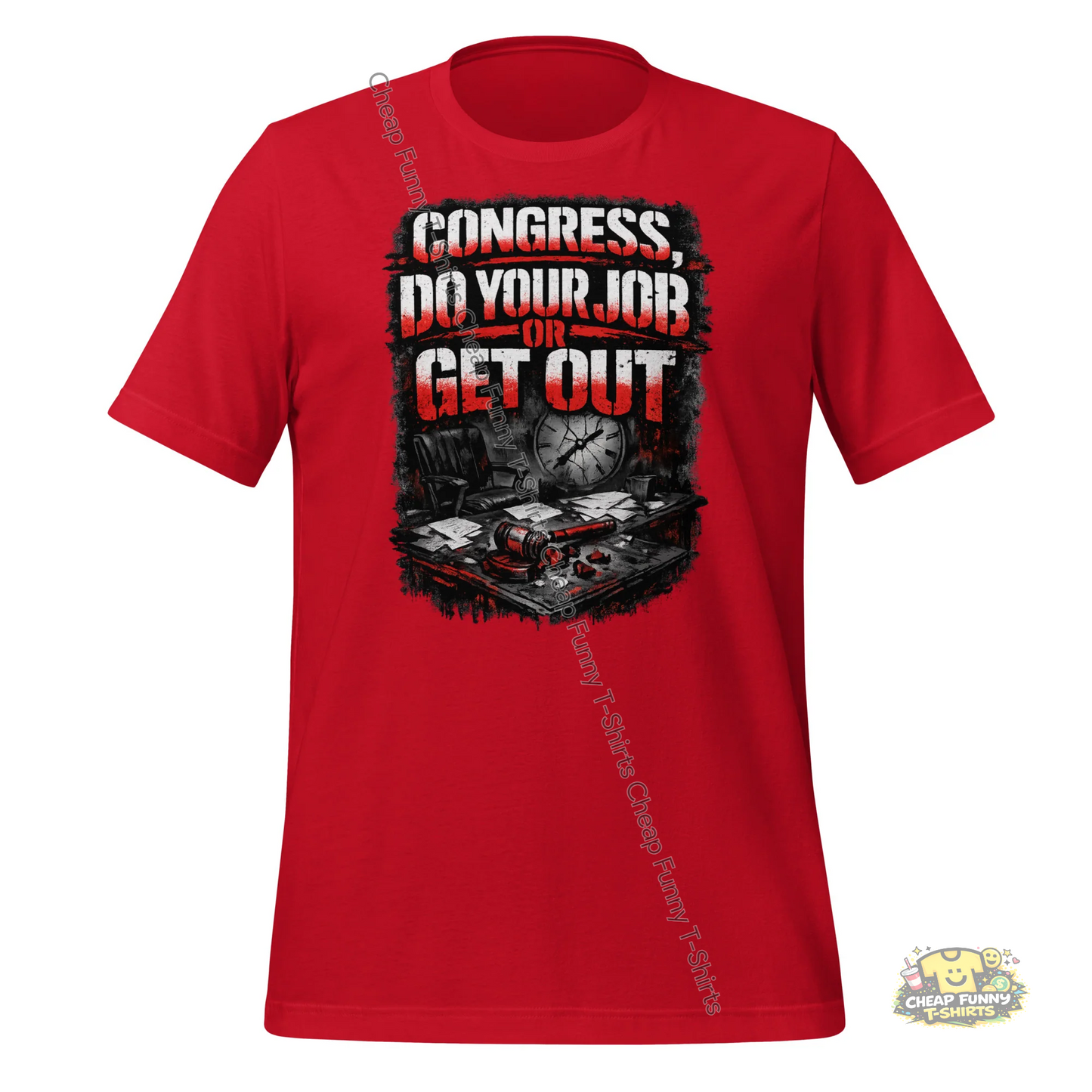 Watermarked - Congress Do Your Job Or Get Out Unisex t-shirt