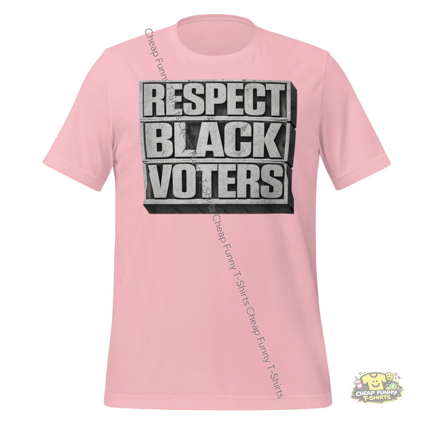 Watermarked - Respect Black Voters Unisex t-shirt