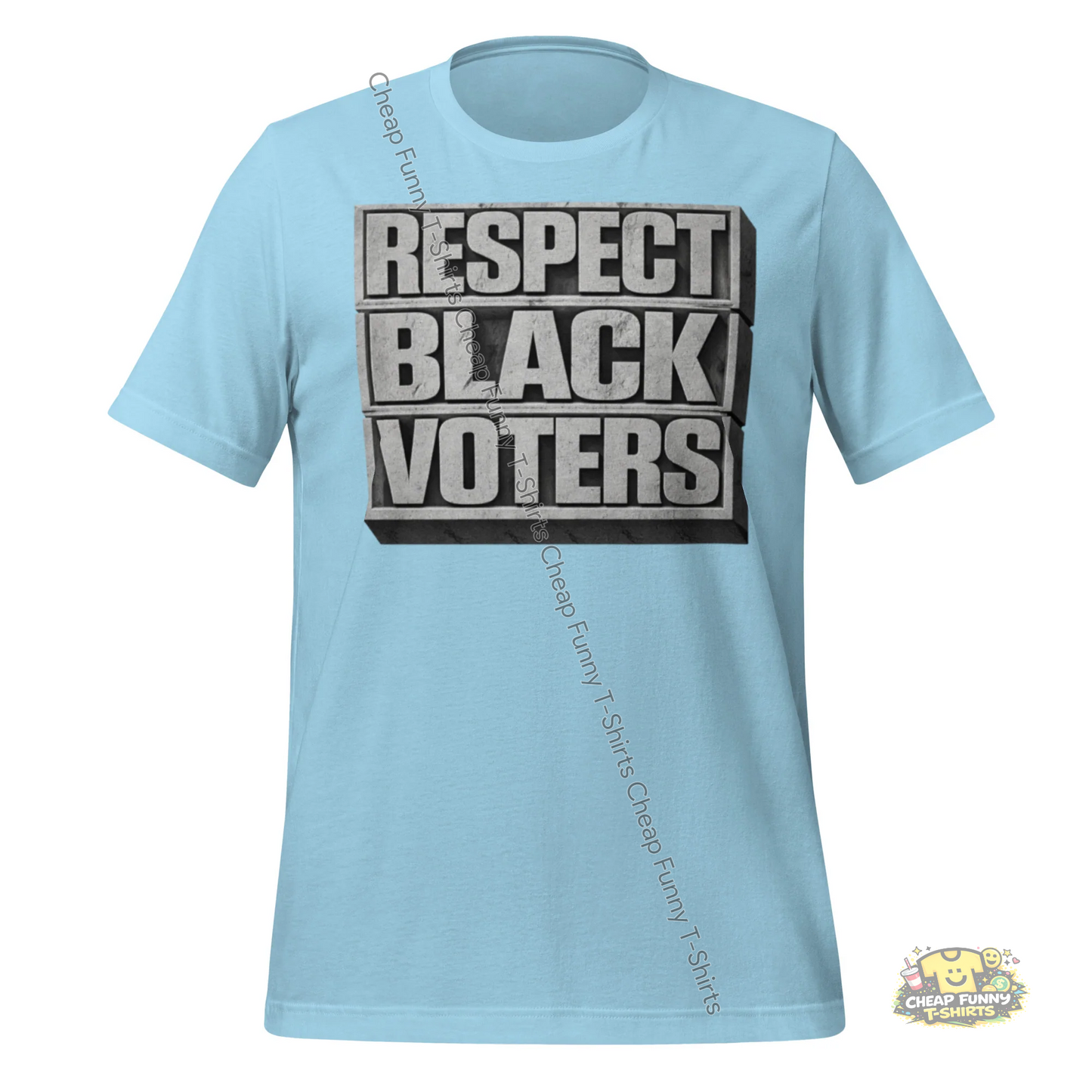 Watermarked - Respect Black Voters Unisex t-shirt