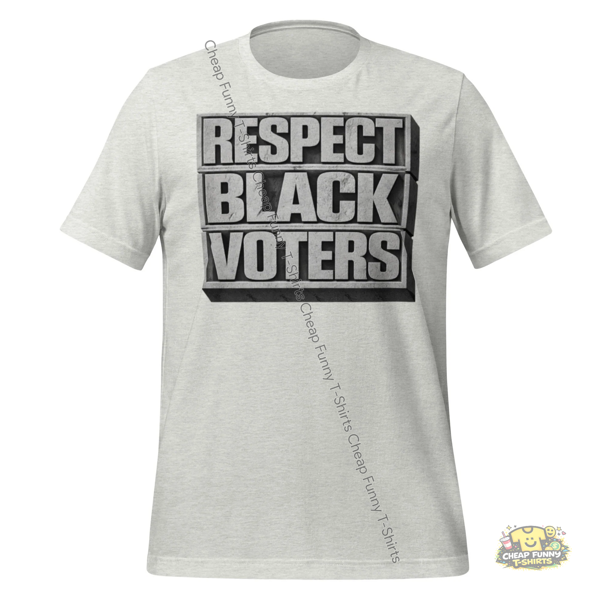 Watermarked - Respect Black Voters Unisex t-shirt
