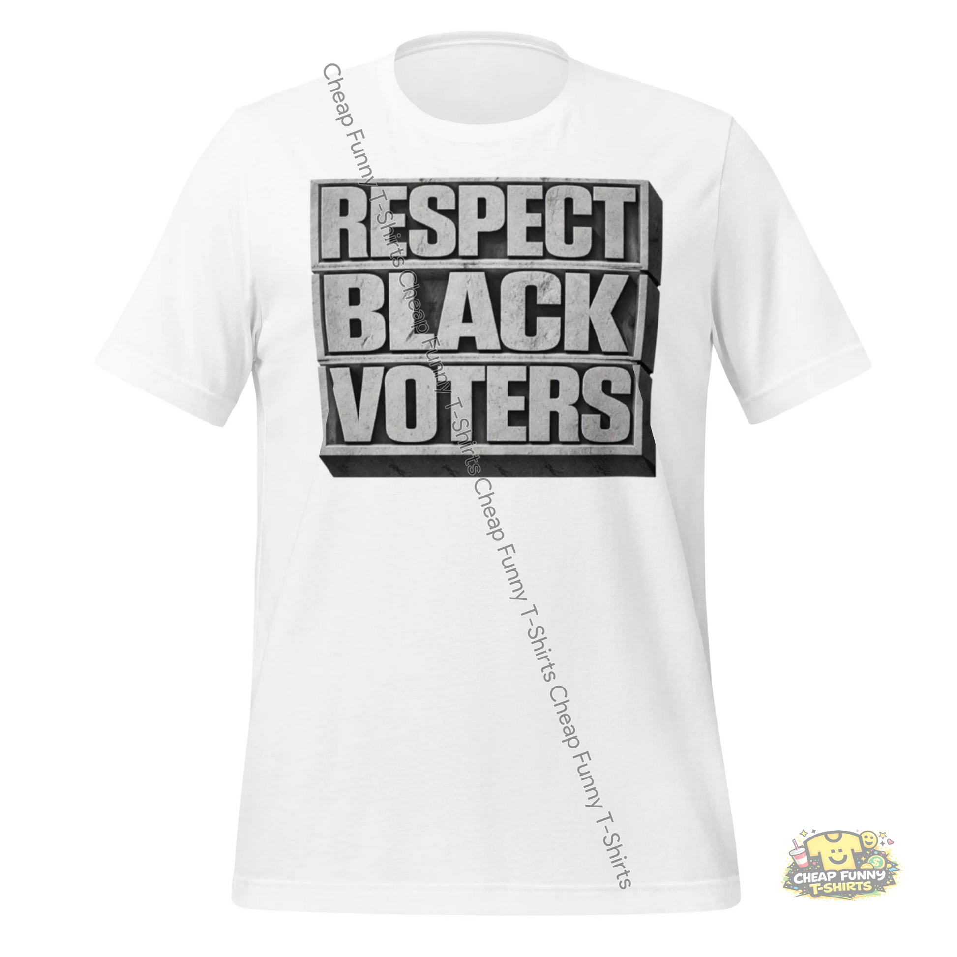 Watermarked - Respect Black Voters Unisex t-shirt