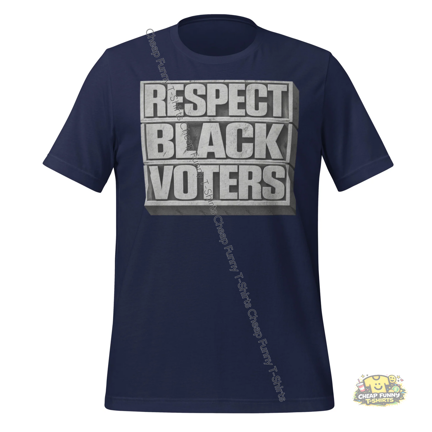 Watermarked - Respect Black Voters Unisex t-shirt