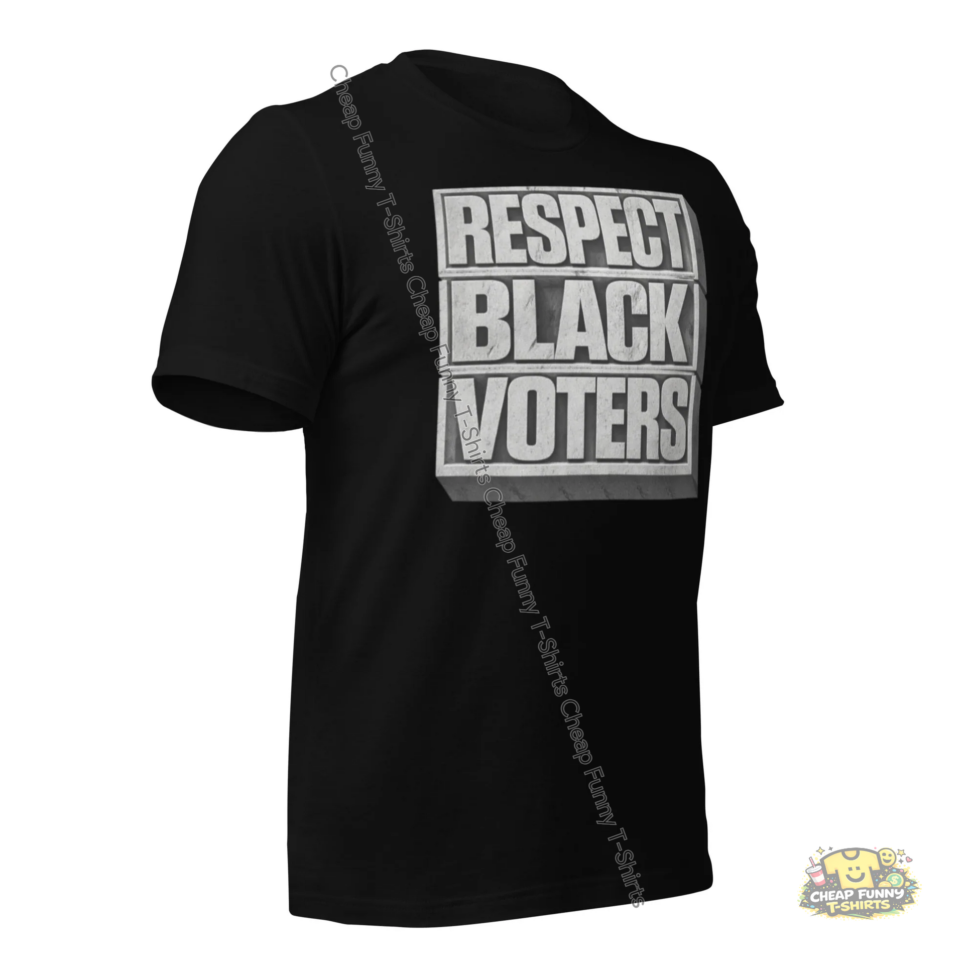 Watermarked - Respect Black Voters Unisex t-shirt