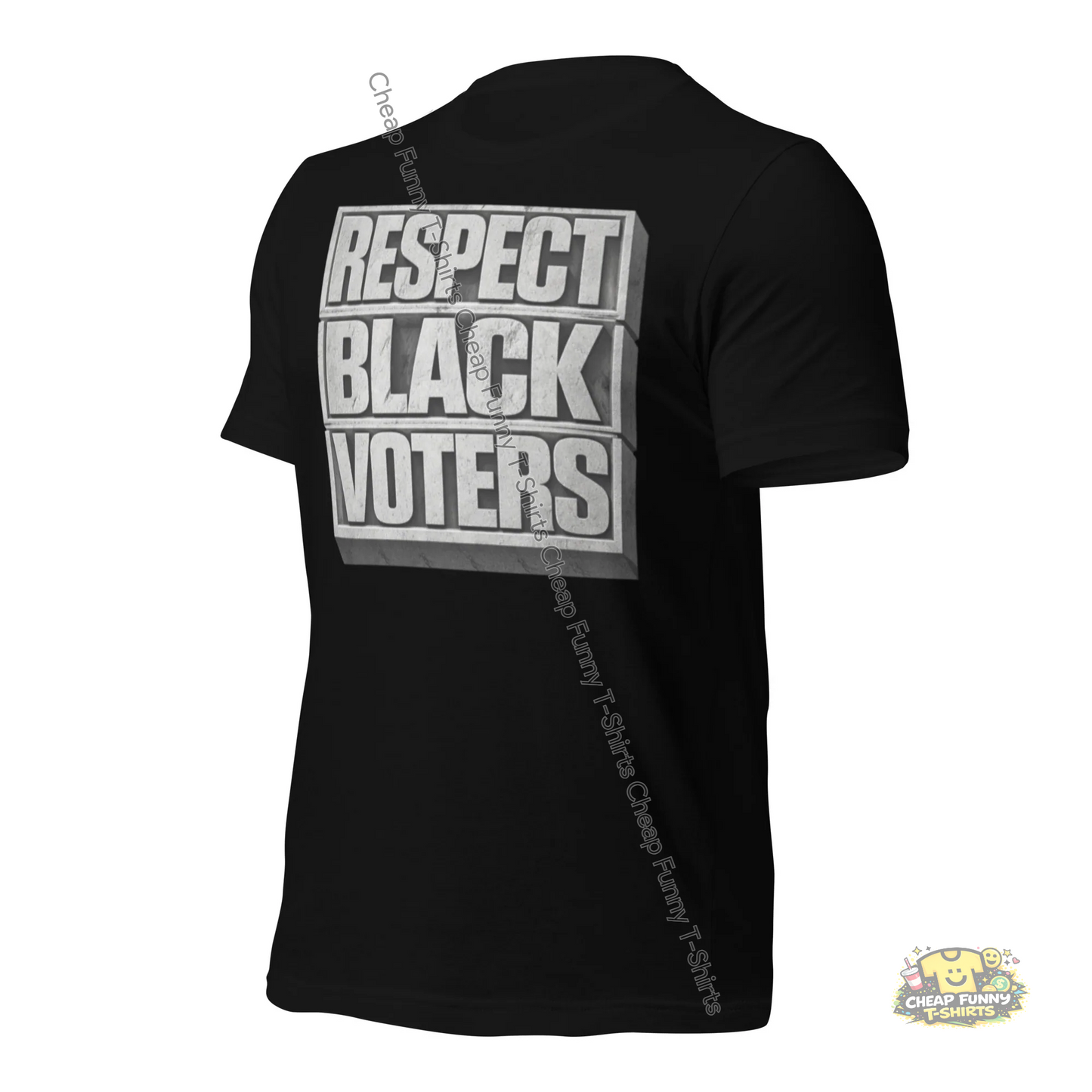 Watermarked - Respect Black Voters Unisex t-shirt