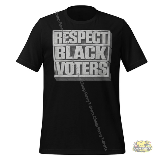 Watermarked - Respect Black Voters Unisex t-shirt