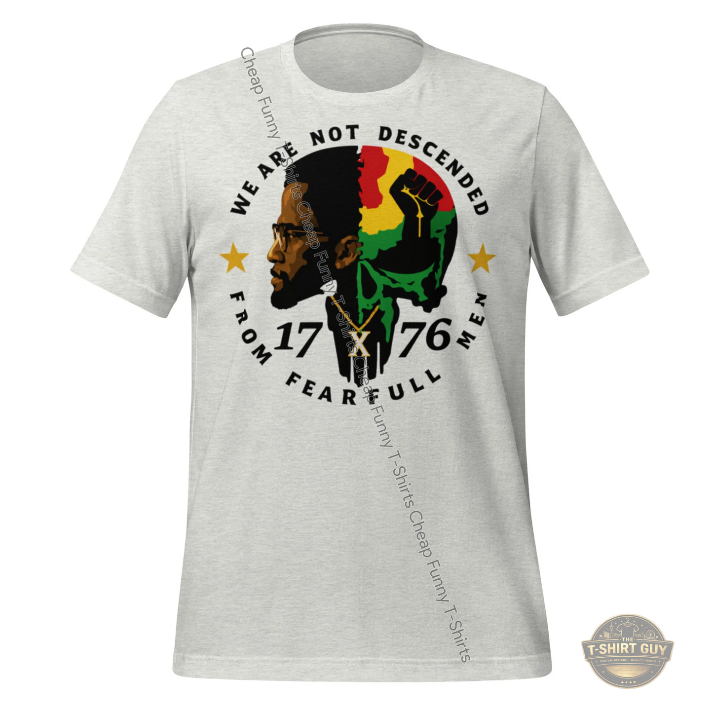 Watermarked - We Are Not Descended From Fearfull Men X Unisex t-shirt