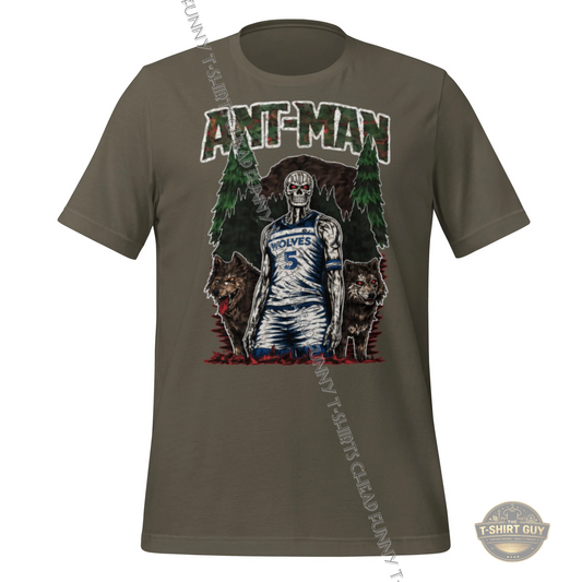 Watermarked - Ant-Man Timberwolves Unisex t-shirt