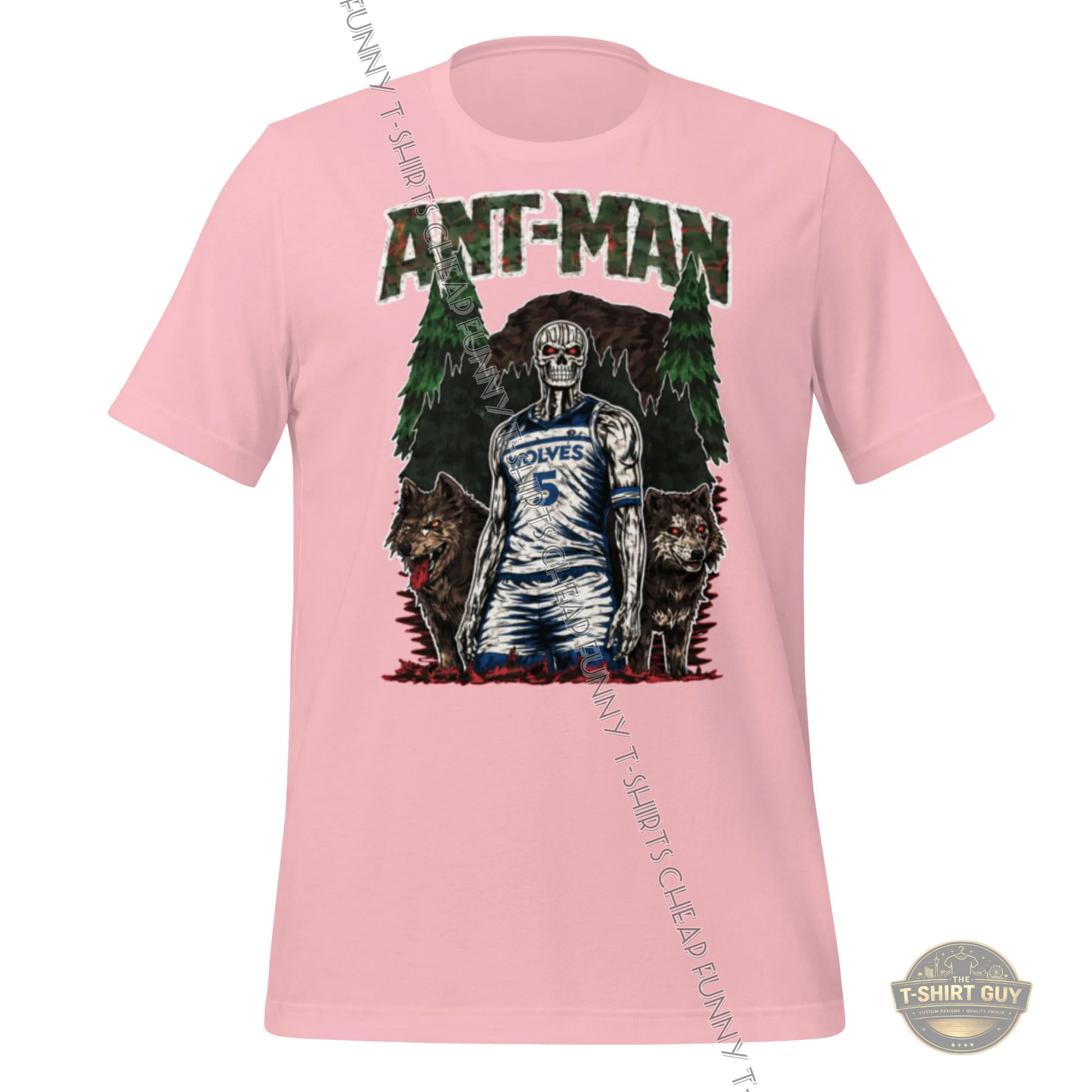 Watermarked - Ant-Man Timberwolves Unisex t-shirt